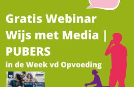 7 oktober Gratis Webinar. Wijs met media.